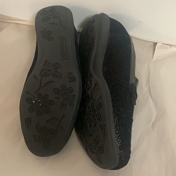 WALDLAUFER MOCCASINS WEITE G BLACK SHOES SIZE GR 5 ,  71/2, 9 - Picture 4 of 6